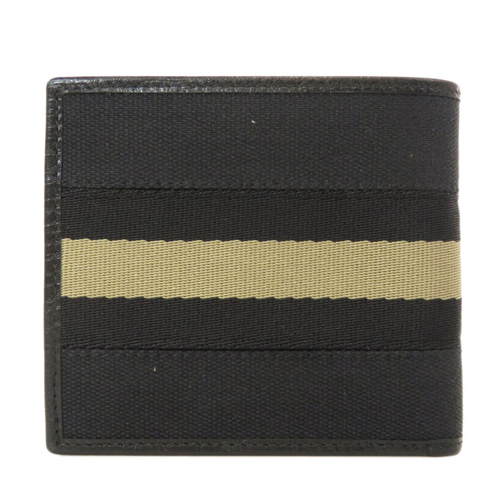 Gucci fold Wallet Sherry Bi Canvas Black